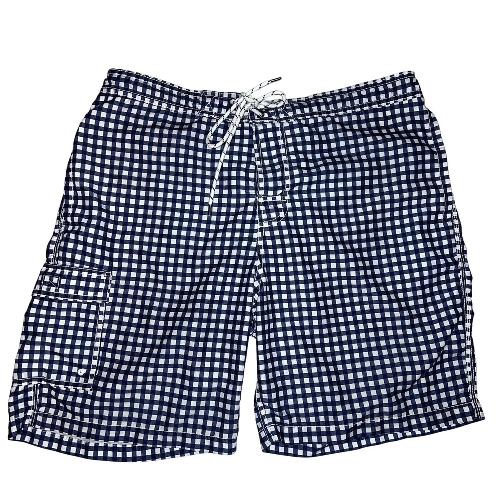 Goodfellow Swim Trunks Large Checkered
